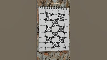 Zentangle For Beginners 12 #Zentangleart #Doodling #Zenart #Drawing #Mentalhealth