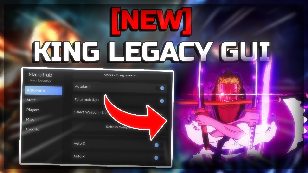 King Legacy GUI