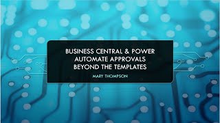 BC Approval Walkthrough
