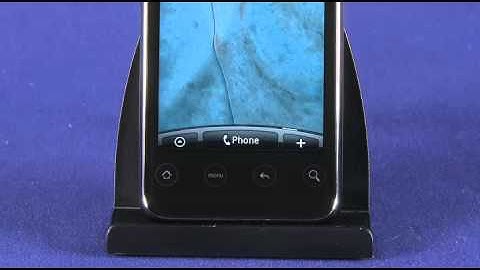 Apps, widgets and shortcuts on the HTC Detail