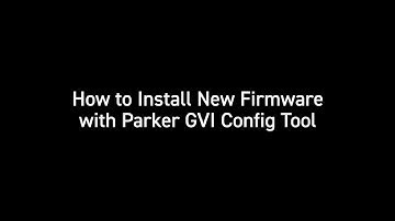 How to Install New Firmware with GVI Config Tool | Global Vehicle Inverter | Parker Hannifin