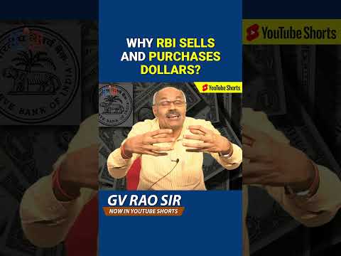 Why RBI Sells And Purchases Dollars? ... #Dollar #RBI #exchangerate