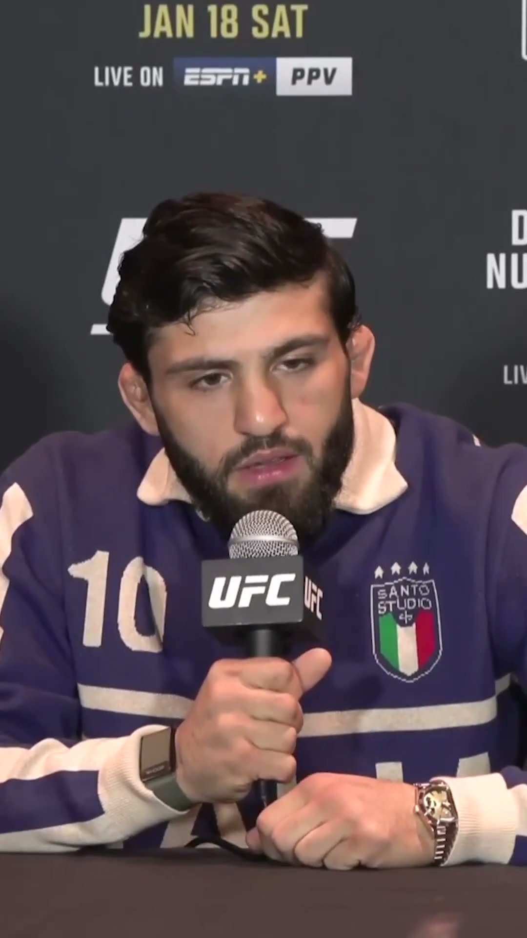 Arman's got jokes this morning ? #UFC311