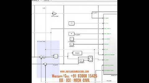 Adaptive Cruise Control with Vehicle model | Electrical Matlab Simulink Simulation