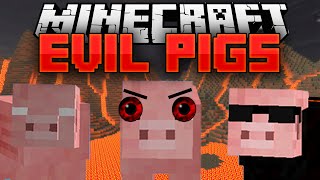 Minecraft Mods || EVIL PIGS || Mod Showcase [1.7.10]