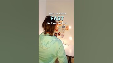 How to write fast in exams 📚🔥🤍|| Fast writing tips 👇🌷✨|| #study #writing #examskill #short #yt