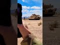 POV iPhone shot from a U.S. military proving ground.