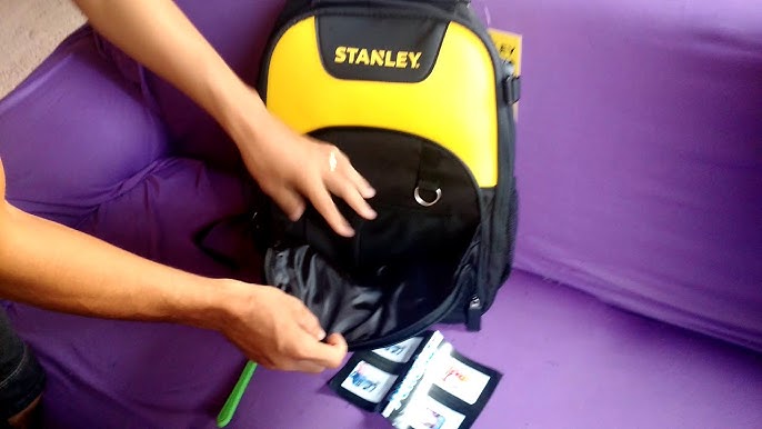 STANLEY STST515155LA MOCHILA P/HERRAMIENTAS CON SOPORTE DE ESPALDA  304X177X457MM - Tool Solutions