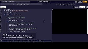 Learn String Manipulation By Building A Cipher Steps 71 To 80