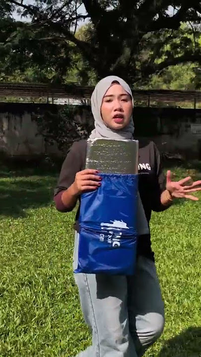 khemah selalu masuk air tapi belum pakai dengan kita punya groundsheet #utanking #campingtent