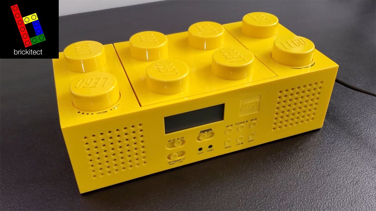 LEGO Radio/CD Player Yard Sale Find - YouTube