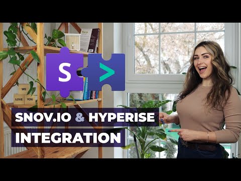 How to Set up Snov.io & Hyperise Integration and Send Personalized Images in Emails