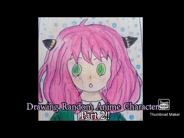 Random Anime Girl Drawing