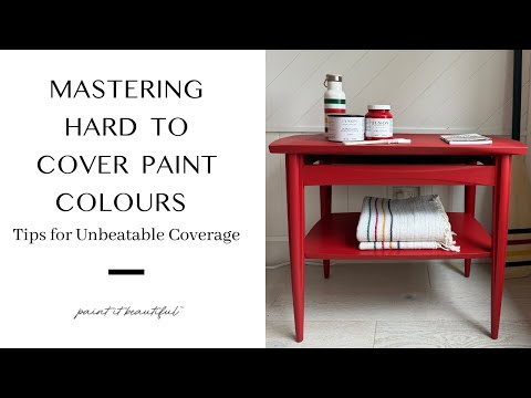 Is Red Paint Hard To Cover