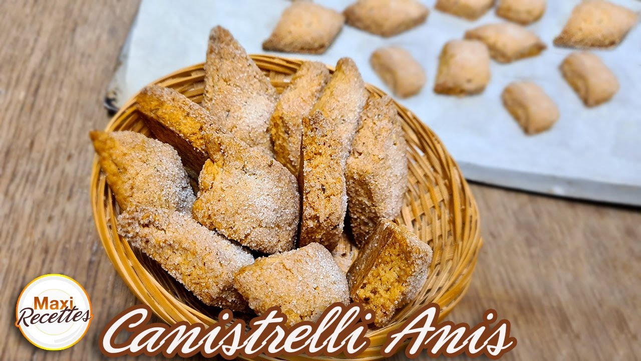 Canistrelli à l’Anis Recette Facile et Rapide de Biscuits Secs