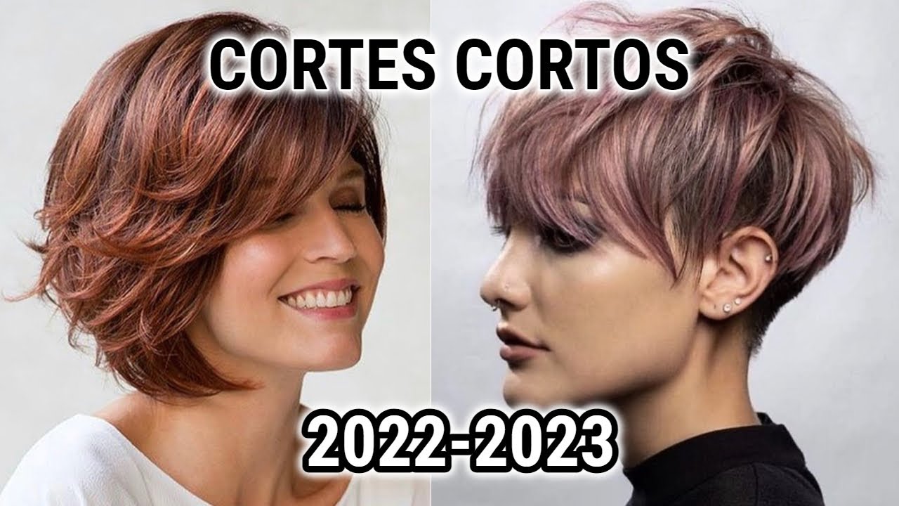 CORTES de PELO CORTO MODERNOS/ CORTES de CABELLO C0RTO de MODA 2022 CORTES  CORTOS MODERNOS CORTES - YouTube