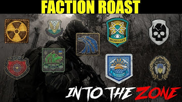 Roasting Each STALKER Faction