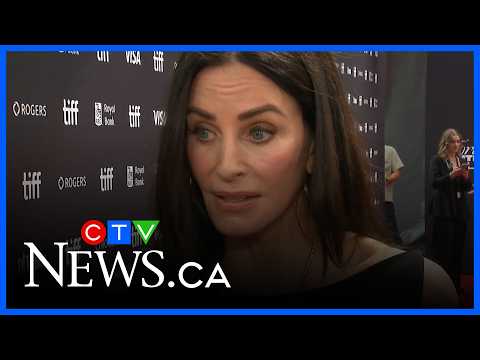 Courtney Cox says ‘Toronto is incredible’ on TIFF day 3 red carpet