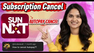 Sun NXT Subscription Auto Renewal Explained | How to Cancel Autopay screenshot 2