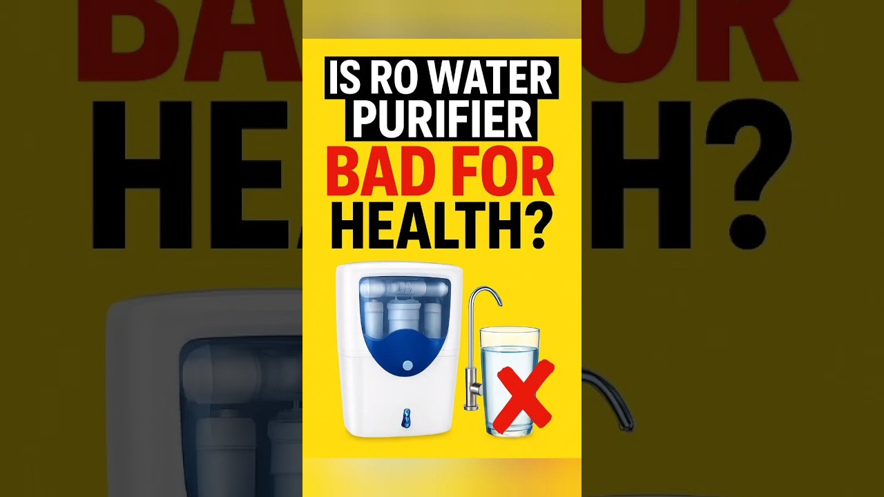 Is RO Water Purifier Bad for Health? | Truth About RO Water