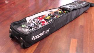 Douchebag ski and snowboard bag overview and features - YouTube