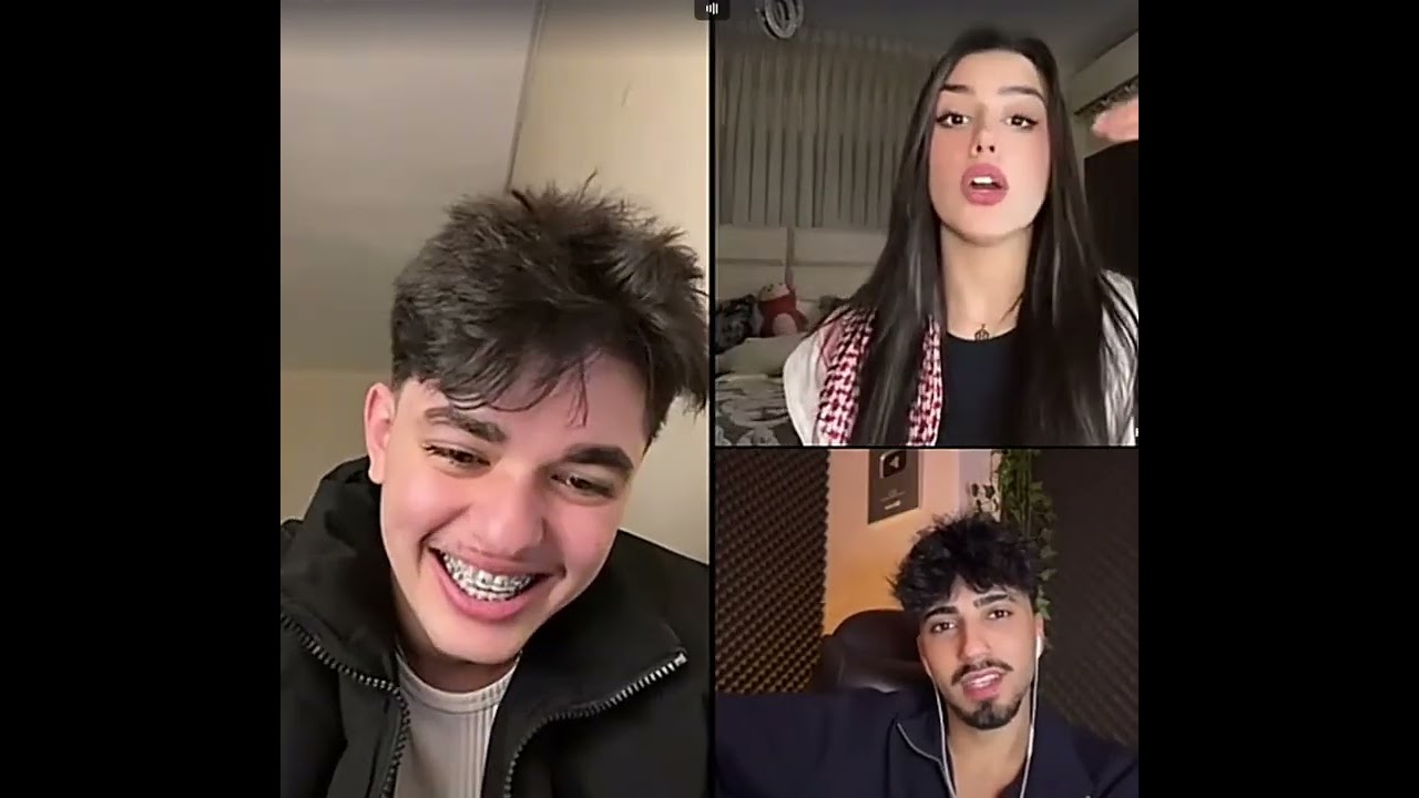 الان كيست مع احمد وليد ومع حنين تسال كيف تعترف عن الحب ولولو تدلع حاله