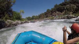White water rafting Trouble Maker on the American River Sacramento, CA