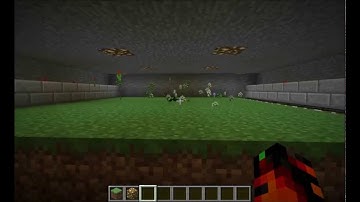 Minecraft Redstone Tutorial - Automatic Seed/Flower Farm [1.7.2] [100% Efficient]