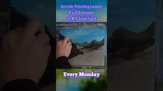 Easy Landscape Painting -- Acrylics Made Easy!