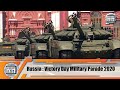 Russian army Armored vehicles Air defense systems Missile systems Victory Day military parade 2020