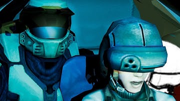 Halo CE | Original escape of the Pillar of Autumn | Fan Animation and comparison