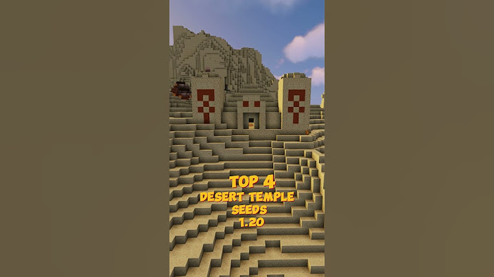 TOP 4 BEST DESERT TEMPLE SEEDS MINECRAFT 1.20