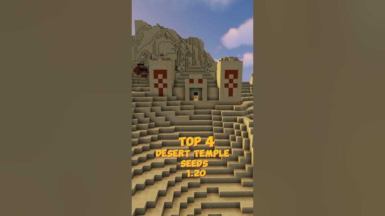 Top 4 best desert temple seeds minecraft 1 20 youtube