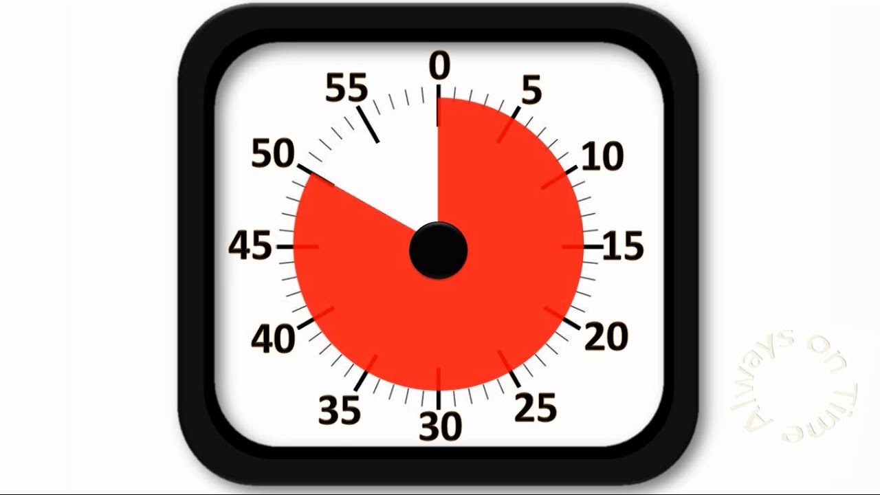 50-minute visual timer - YouTube