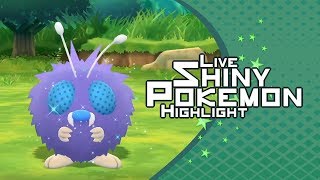 [Live] Shiny Vulpix and Venonat Pokemon | Let's Go Eevee Highlights