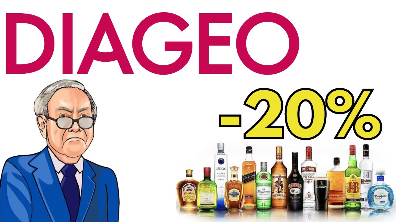 Diageo DOWN 20%! | Time To BUY DEO Cheaper Than Warren Buffet!? | DEO Stock Analysis! |
