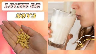 Cómo hacer leche de soya fácil y en casa