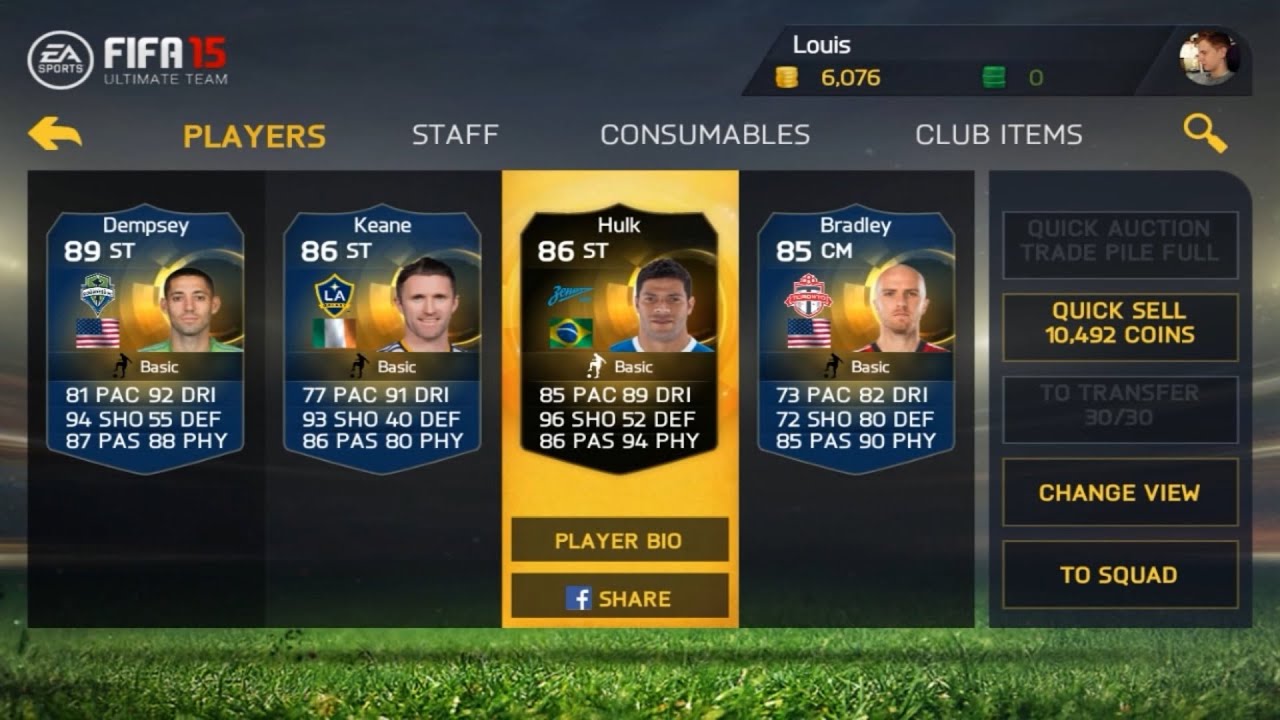 I PACKED HULK INFORM - FIFA 15 ULTIMATE TEAM