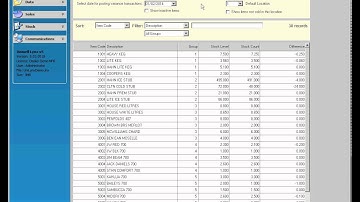 Lynx Software Stocktake Basics (up to v5) demonstration