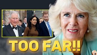TOO FAR!! Queen Camilla's ANGER as Meghan and Harry STAB King Charles's FRAGILE HEART | The King