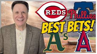 BEST MLB Picks Today! Reds vs Phillies & Athletics vs Angels | Monday MLB Predictions