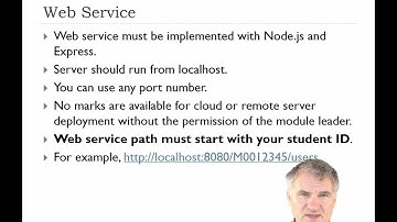 CST 2120 – Week 7 | Video 17: Coursework 2: Social Networking Website - David Gamez