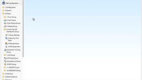 NCC-1 HOW TO CONFIGURE INCOMING CALLS IN PANASONIC NS500 AND NS1000 TO BE DISTRIBUTED IN A GROUP.