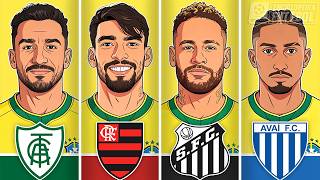 Quais TIMES Revelaram os JOGADORES da SELEÇÃO BRASILEIRA CONVOCADOS pra COPA do MUNDO?