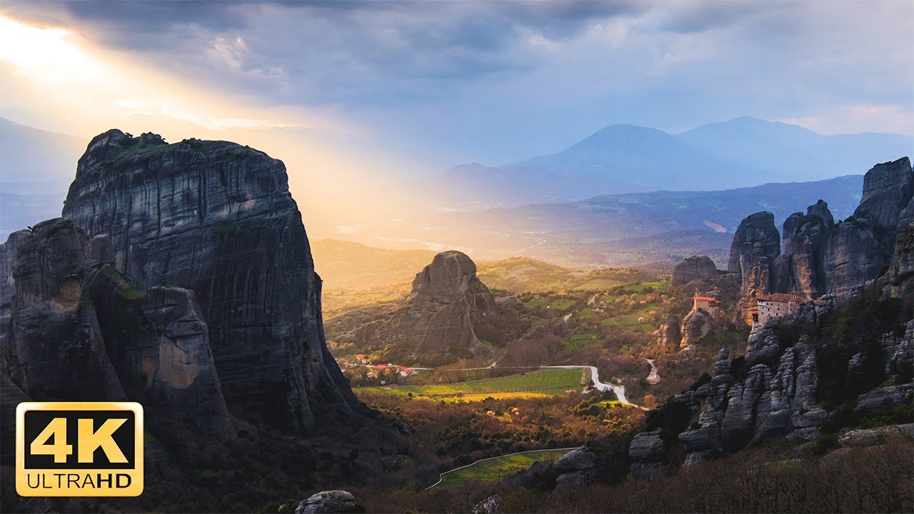 6 heures de magnifiques montagnes et de nature 4K sans publicit au milieu