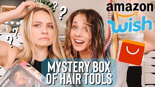 I found a box of WEIRD hair tools I've had for years … Honest review - Kayley Melissa