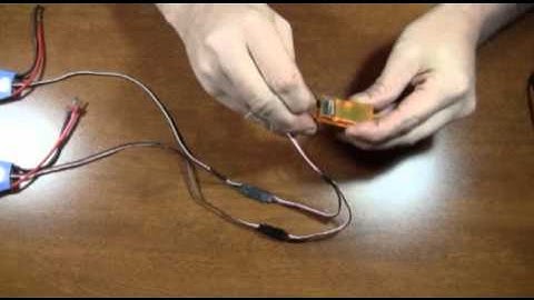 How To Wire Dual ESC