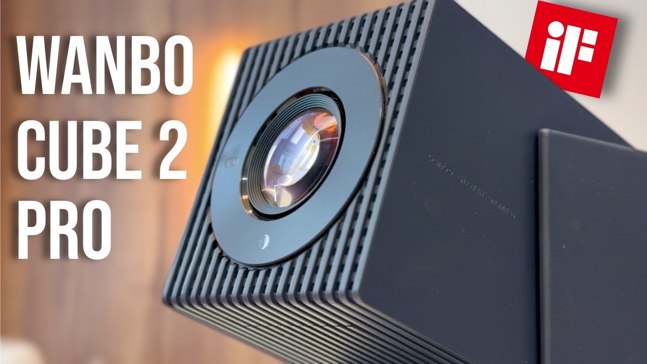 WANBO CUBE 2 PRO: A STYLISH PROJECTOR REVIEW - YouTube