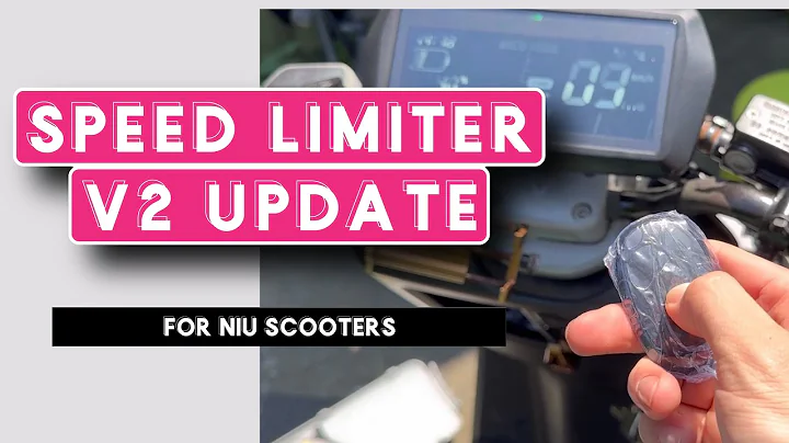 NIU Speed Limiter (V2 Updated Version)