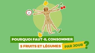 Pourquoi faut-il consommer 5 fruits et légumes par jour ?